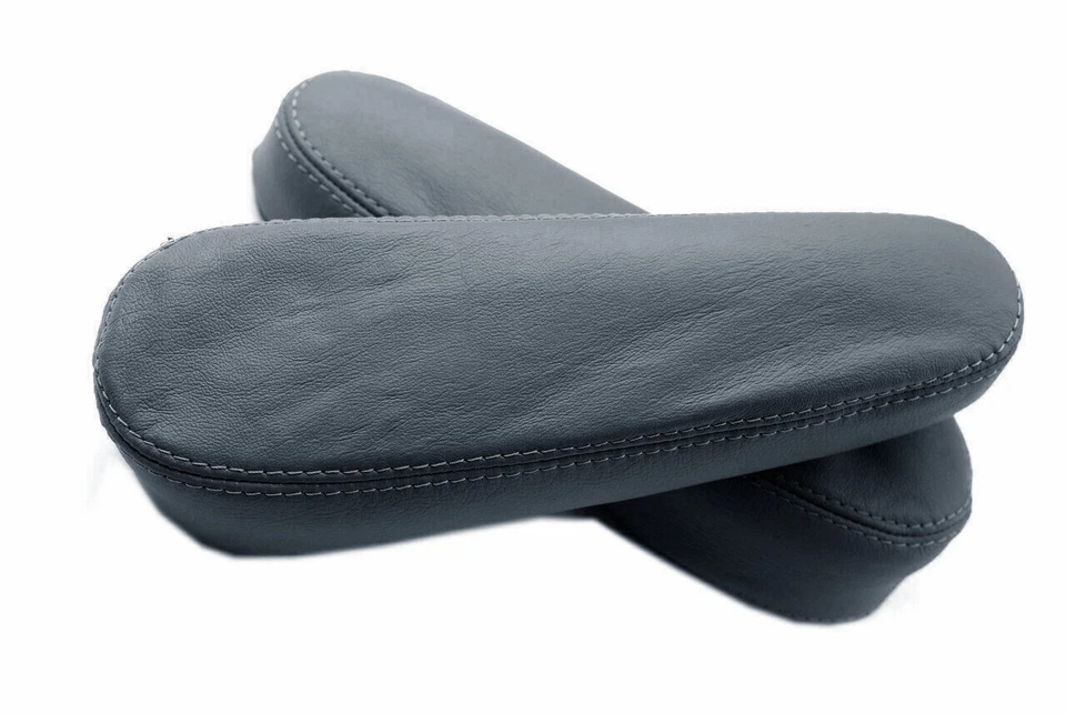 Fits 06-11 Chevrolet HHR Synthetic Leather Seat Armrest Covers Gray — 第 2/4 张图片