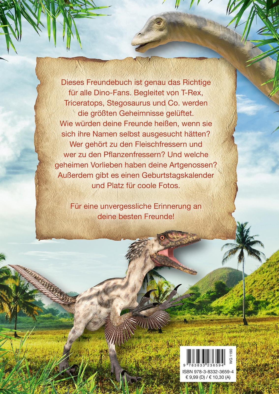 Thumbnail - Dinosaurier: Freundebuch | Panini | Buch | 72 S. | Deutsch | 2018