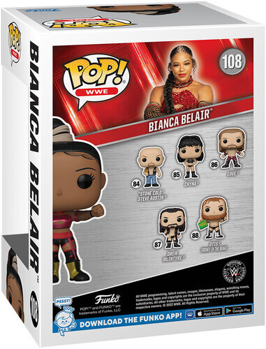 FUNKO POP! WWE: Bianca Belair WM38 [New Toy] Vinyl Figure