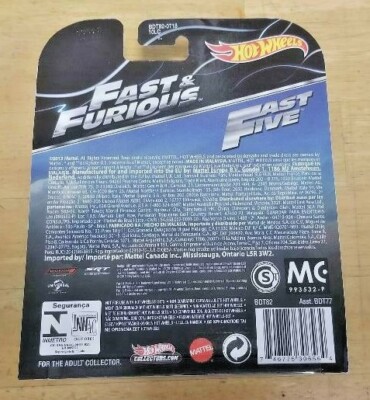Hot Wheels 2014 Retro Entertainment TV Fast & Furious '08 Dodge