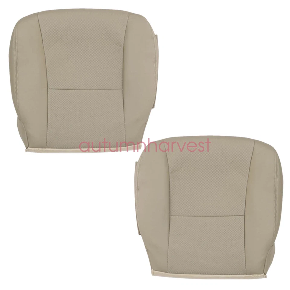 Cubierta de asiento inferior de cuero tostado para conductor/pasajero 2007-2012 para Lexus LS460 600h Foto 3 de 4