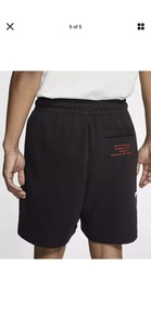 mens nike double swoosh shorts