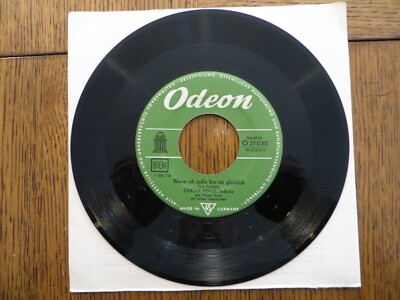 Carla Kraus - Wenn Ich Jodle Bin Ich Glucklich - Odeon O 21030 7'' Single VG