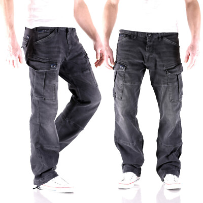 Big Seven Brian Mystic Silk Light Cargo Herren Jeans Hose