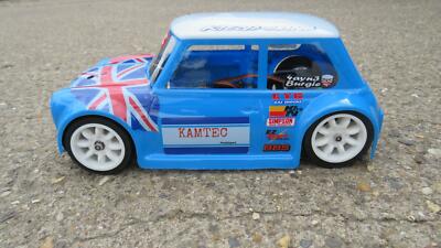 Austin 'Manic' Mini Cooper 750 Ministox body shell Lexan Kamtec