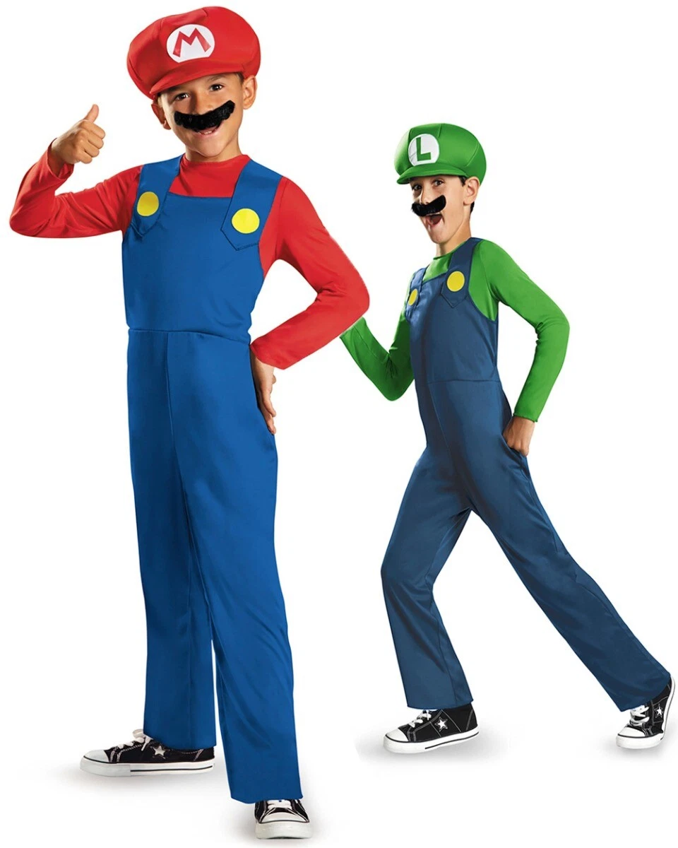 DISGUISE Costume Luigi Bambino, Super Mario Costume Luigi, Costumi