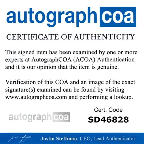 FOTO 8X10 FIRMADA POR CHANNING TATUM PREMIOS TEAN CHOICE CON CERTIFICADO DE AUTENTICIDAD DE PRUEBA AUTENTICADA - Imagen 3 de 4