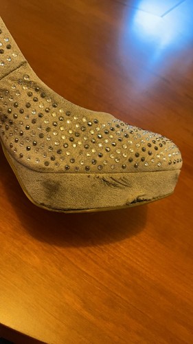 Olsenboye rhinestoned platform heels - Picture 10 of 10