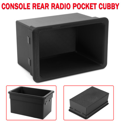 ABS plastic Console Rear Radio Pocket Cubby For GMT800 Silverado,Sierra 2003-06