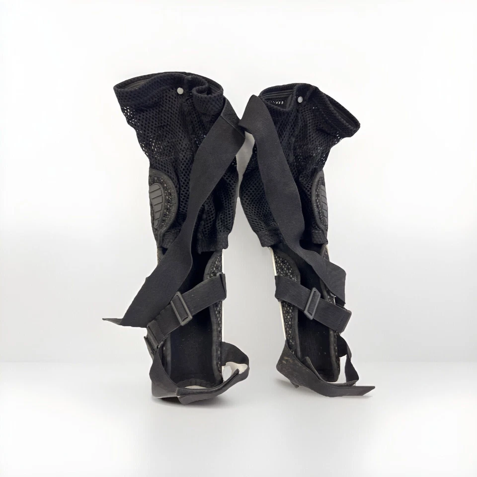 Protetores de joelho/canela de mountain bike Hammer grande preto/branco. Frete grátis ROCKGARDN - Imagem 4 de 4