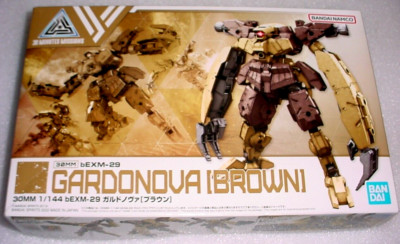 Gundam 1/144 Bandai 30MM 30 Minutes Missions bEXM-29 Gardonova Brown KIT 5063387