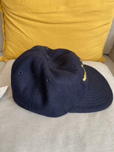 Ralph Lauren 5th Wing USRL Navy Army Naval Wool Blend Fitted Ball Cap rrl Hat S - Picture 4 of 10
