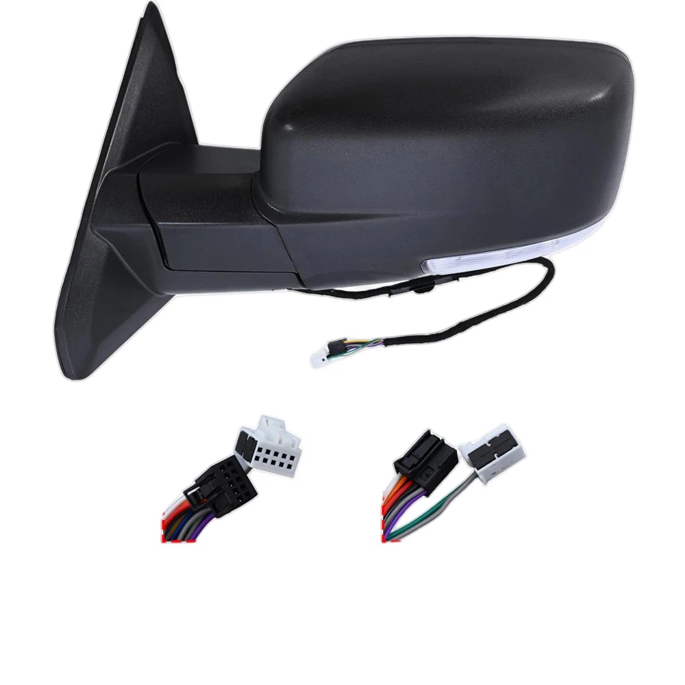 Left/Driver Side Mirror For 2013-2018 2019 Ram 1500 Power Fold Heated LED Signal