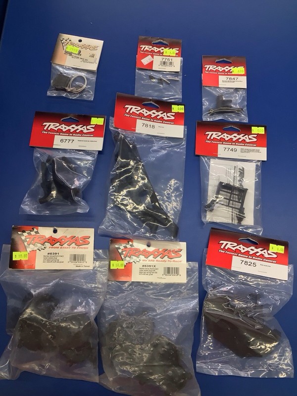 Traxxas Rc Assortment Mix Parts Bundle Diff Models Lot #31