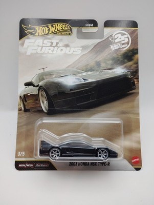 Hot Wheels Premium 25 Years of Fast and Furios 2003 Honda NSX Type R 3/5