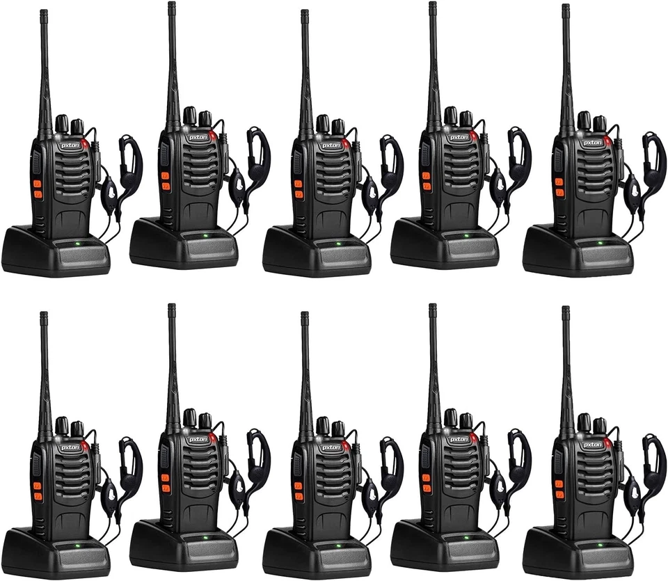 Portable Two Way Radios with 16 Channels and Li-ion Battery - Image 3 of 4
