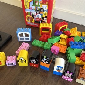 LEGO Duplo Mickey Mouse & Friends (10531) Complete Set in Original Plastic Bin.
