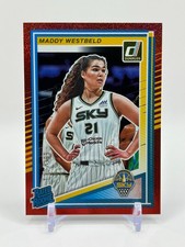 2025 Panini Donruss WNBA Maddy Westbeld RC Rookie Red Shimmer /399 #98 Sky