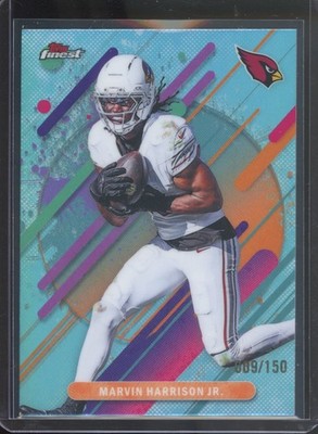 2025 Topps Finest MARVIN HARRISON JR #261 Rare Sky Blue /150 Cardinals