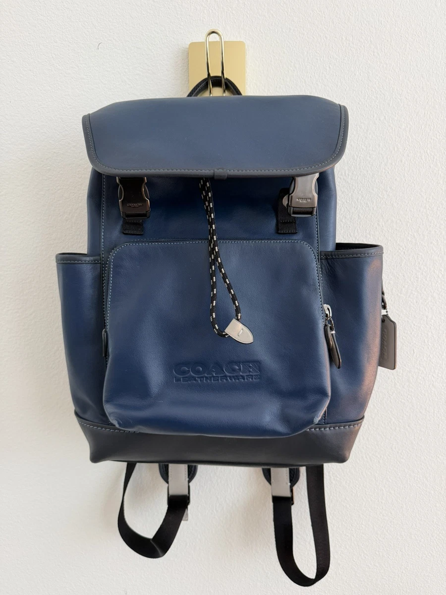 Coach Backpack Blue Bags for Men for sale - eBay