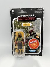 STAR WARS Retro Collection Mandalorian  Boba Fett   Morak  Hasbro 3.75  New MOC