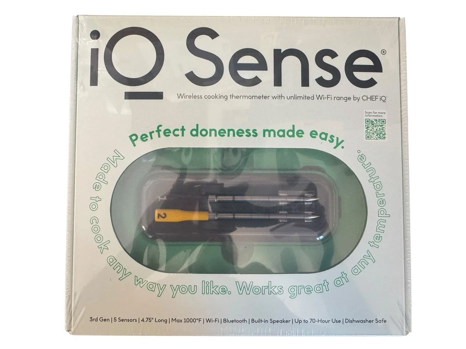 Chef iQ Smart Thermometer and Hub, 2 Probe Set. New In Box! - Image 1 of 4