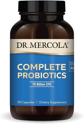 Dr Mercola Complete Probiotics 70 Billion CFU 90 capsules EXP 01/27