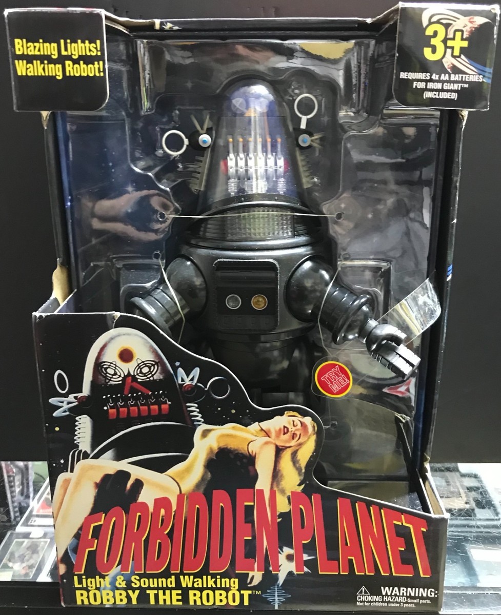 Forbidden Planet Robby The Robot Figure with Light & Walking Sound