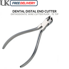Kieferorthopädische Drahtschneidezange - TC-Spitze für harten & weichen Draht, dental distales Ende 