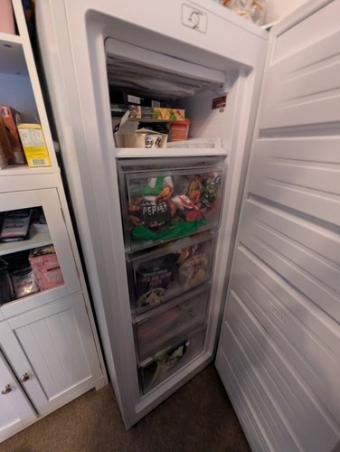 Russell Hobbs Tall Upright Freezer With 4 Draws - Picture 2 of 2