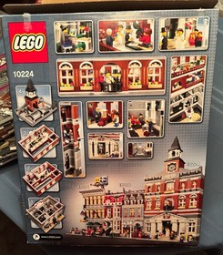 Lego Advanced Model 10224 Town Hall 2012 Retired 100% Complete Ex. Condition