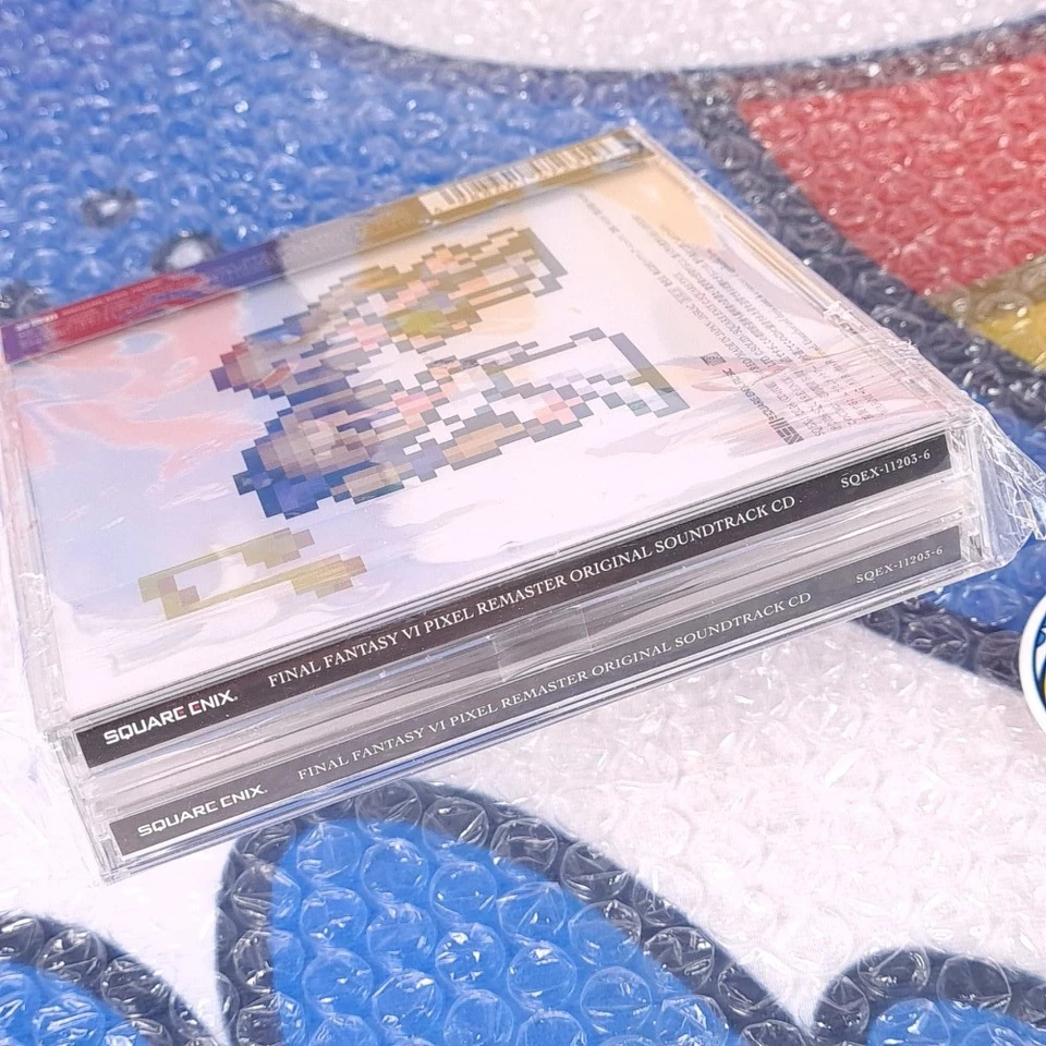 Final Fantasy VI Pixel Remaster Original Soundtrack CD OST Japan NEW Game Music - Photo 4/4