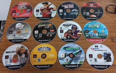 LOT OF TWELVE (12) PS2 GAMES - STACKED, GETTING UP, AGGRESSIVE INLINE, HOT SHOTS
