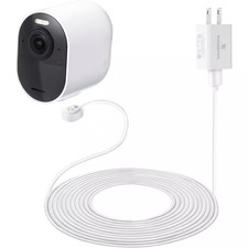 Arlo Ultra/Ultra 2 and Pro 3/Pro 4 Outdoor 6 Ft. Magnetic Charging Cable with Qu