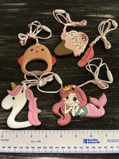 Sensory Chew Necklaces With Break Away Cords. New 