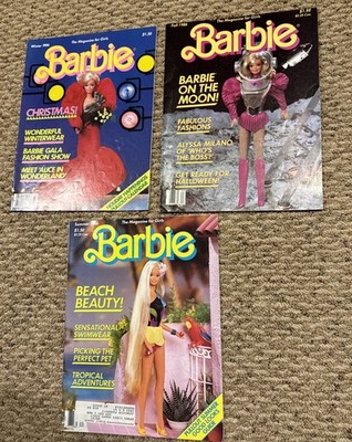 Vintage Barbie The Magazine for Girls 1986