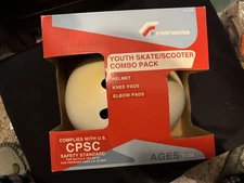 Youth 7-14 Helmet with Knee-Elbow-Wrist-Pads - Forward from Target GIFT!!