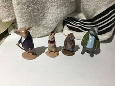 JOUETS/FIGURINES PETER RABBIT & FRIENDS (BEATRIX POTTER) - 4 pièces
