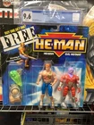 1989 He-Man & Flogg 2-Pack MOC Vintage MOTU He-Man New Adventures Figure