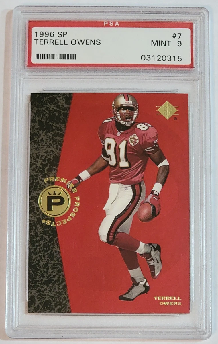 1996 SP Terrell Owens #7 for sale | eBay