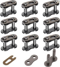 10 Pack 50 Roller Chain Connecting Links Master Connector Link -10 Pack 50