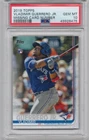2019 Topps Vladimir Guerrero Jr missing card number - Blue Jays Rookie RC PSA 10