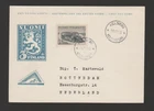 Finland 1946 FDC card - Bus