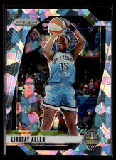 2024 Panini Prizm WNBA #107 Lindsay Allen Ice Prizms