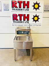 Sink Unit ~ Mop Janitorial Cleaner Sink & Hand Wash ~ Stainless Steel ~ £200+V