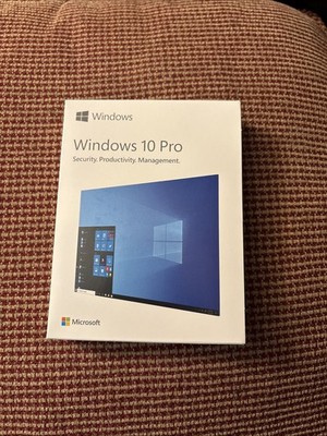 Microsoft Windows 10 Professional Authentic | USB Flash 32-BIT/64-BIT