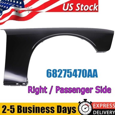 NEW Primered Steel Front RH Passenger Side Fender for 2008-2023 Dodge Challenger