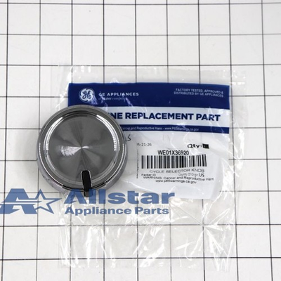 #ad GE Dryer Cycle Selector Knob Assembly WE01X36920 $29.99