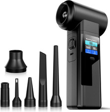 Instant Dust Removal Electric Air Duster 130000 RPM, 40 Mm Motor, 8000 Mah Bat