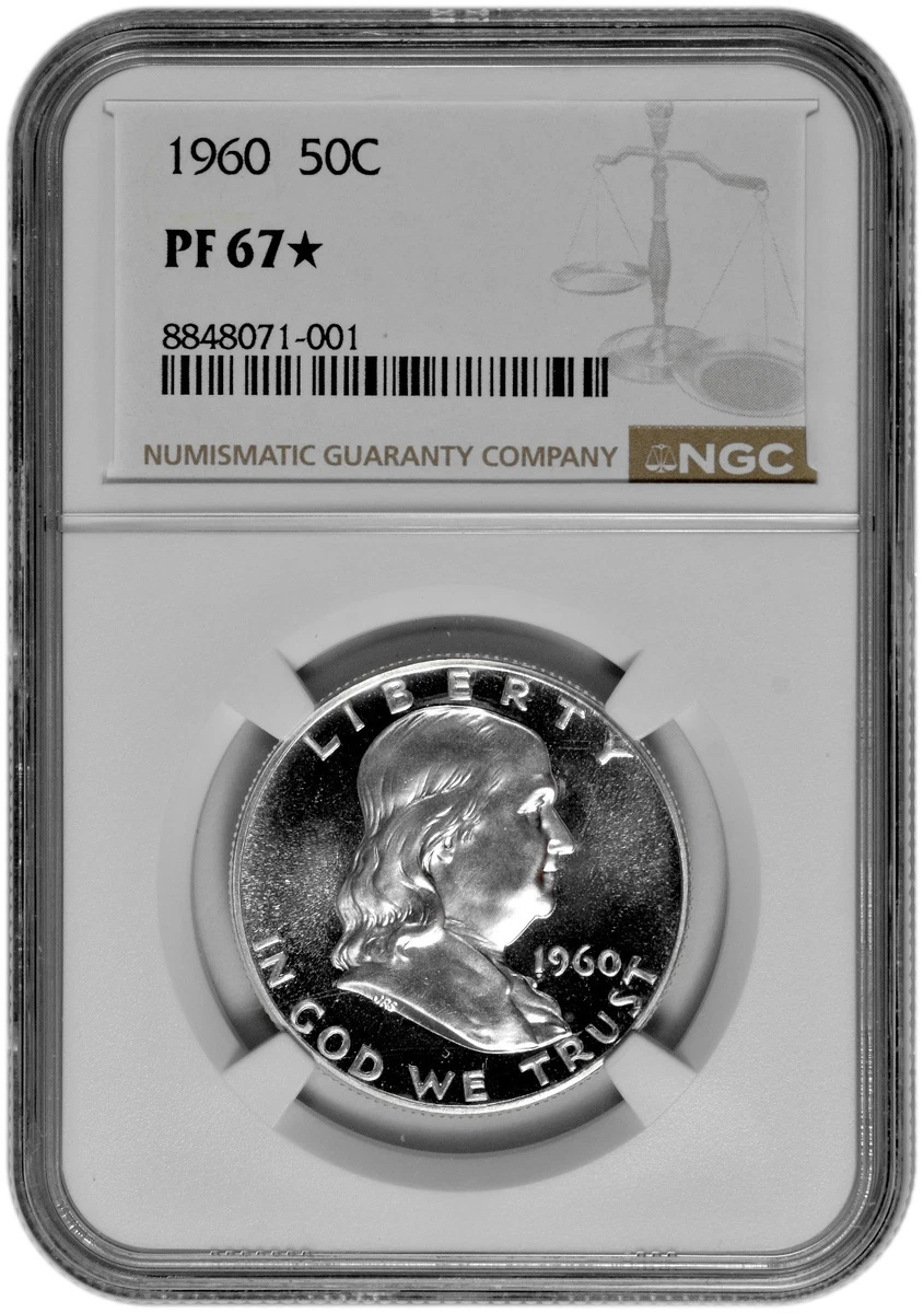 (プルーフ) アメリカ合衆国　フランクリン　ハーフダラー銀貨　1960 Proof 1960 Franklin Half Dollars (1948-1963) for sale | eBay